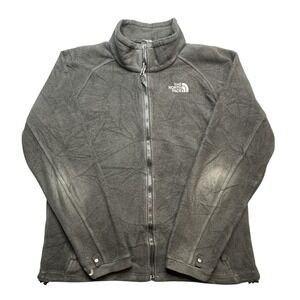 The North Face Jacket Womens XL Black Fleece Full Zip Pockets Winter Outdoor